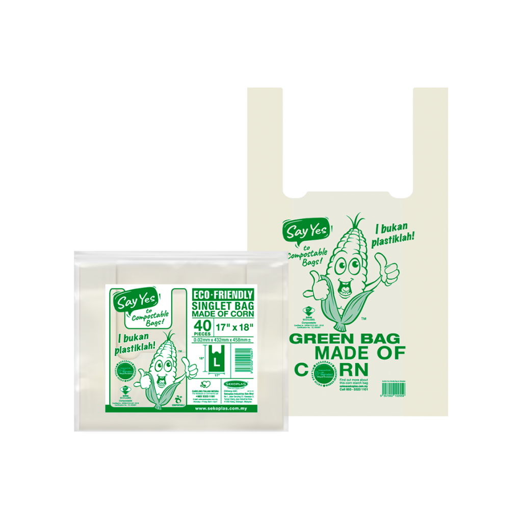 Compostable Carrier Bags (Large)