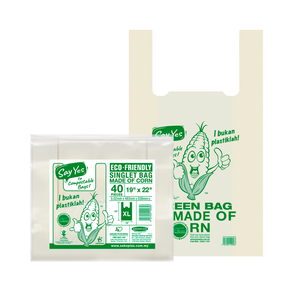 Compostable Carrier Bags (Extra Large)