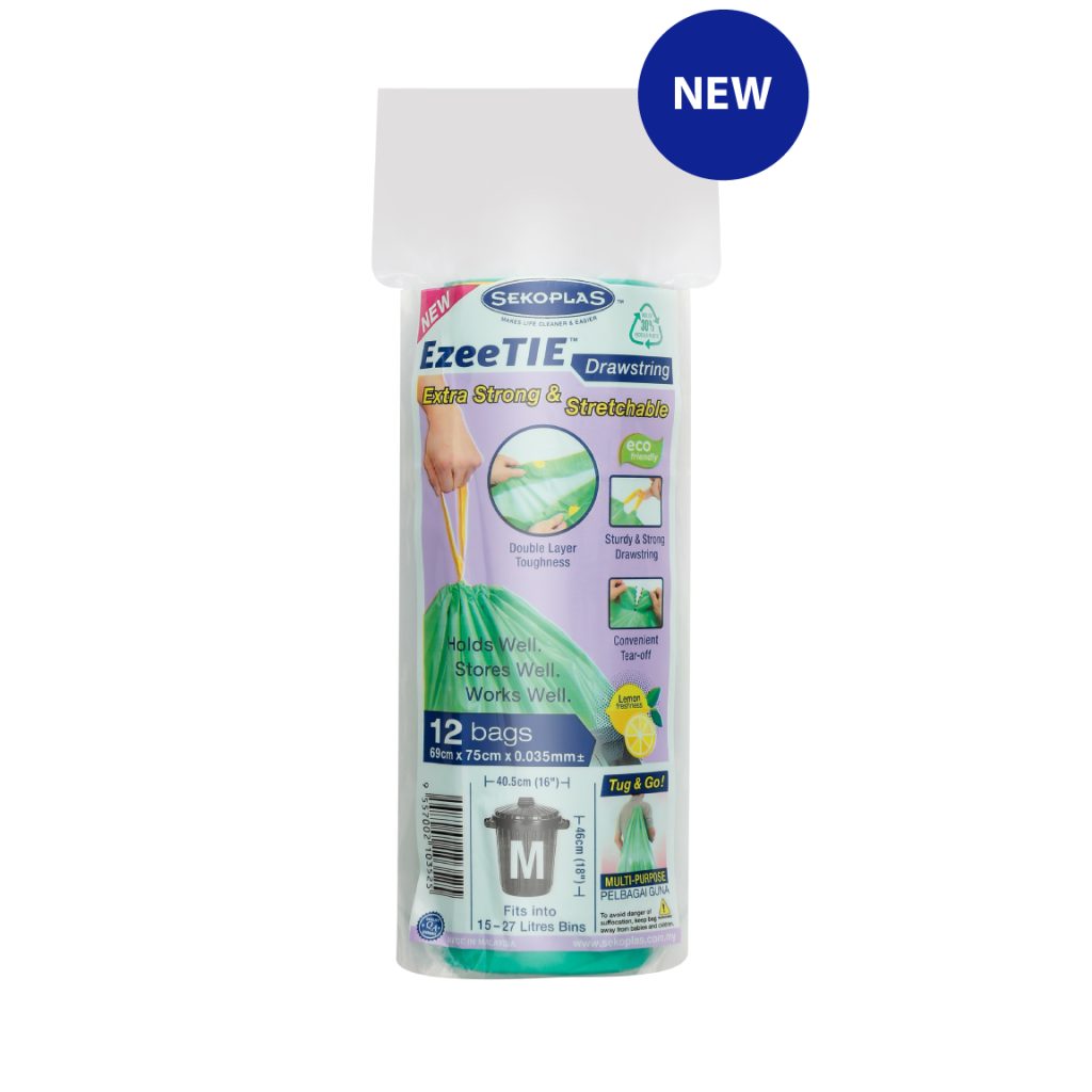 EzeeTIE™ LDPE Drawstring (M)